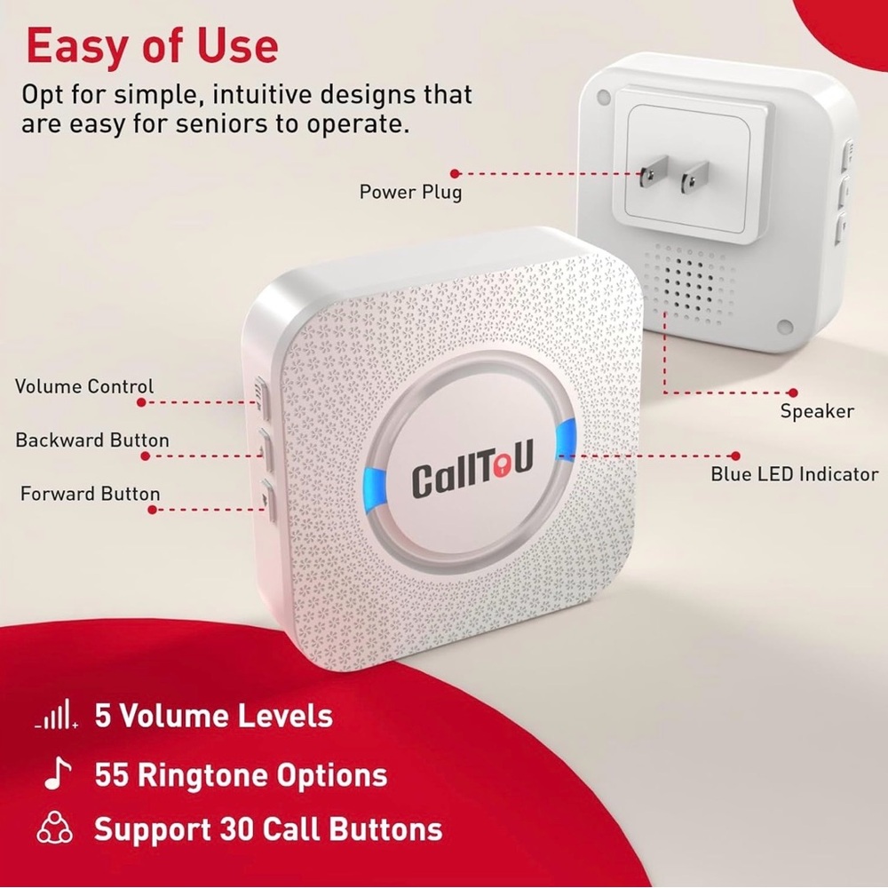 CallToU Wireless Call Button System - Picture 5 of 9